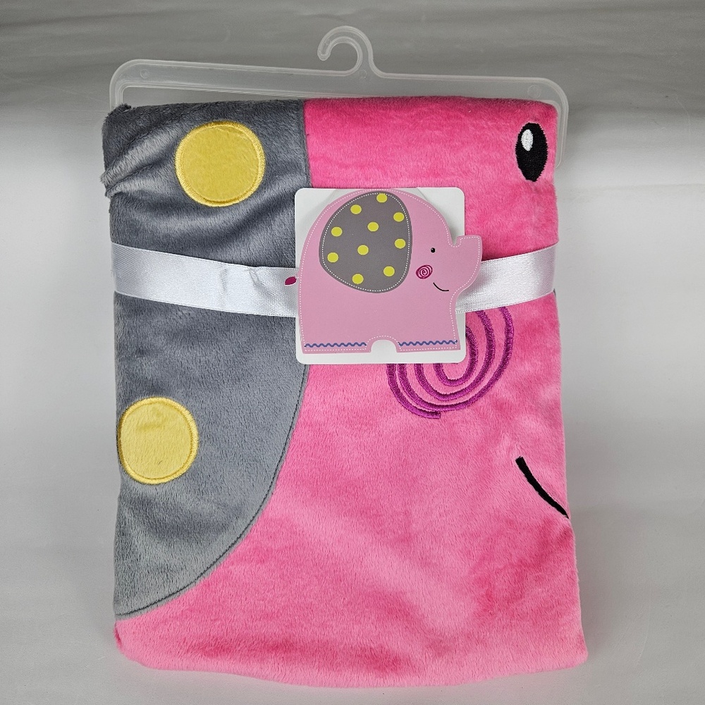 NoJo Elephant-Shaped Baby Blanket
